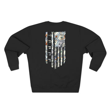 Money Flags Crewneck Sweatshirt