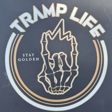tramp life og transfer sticker