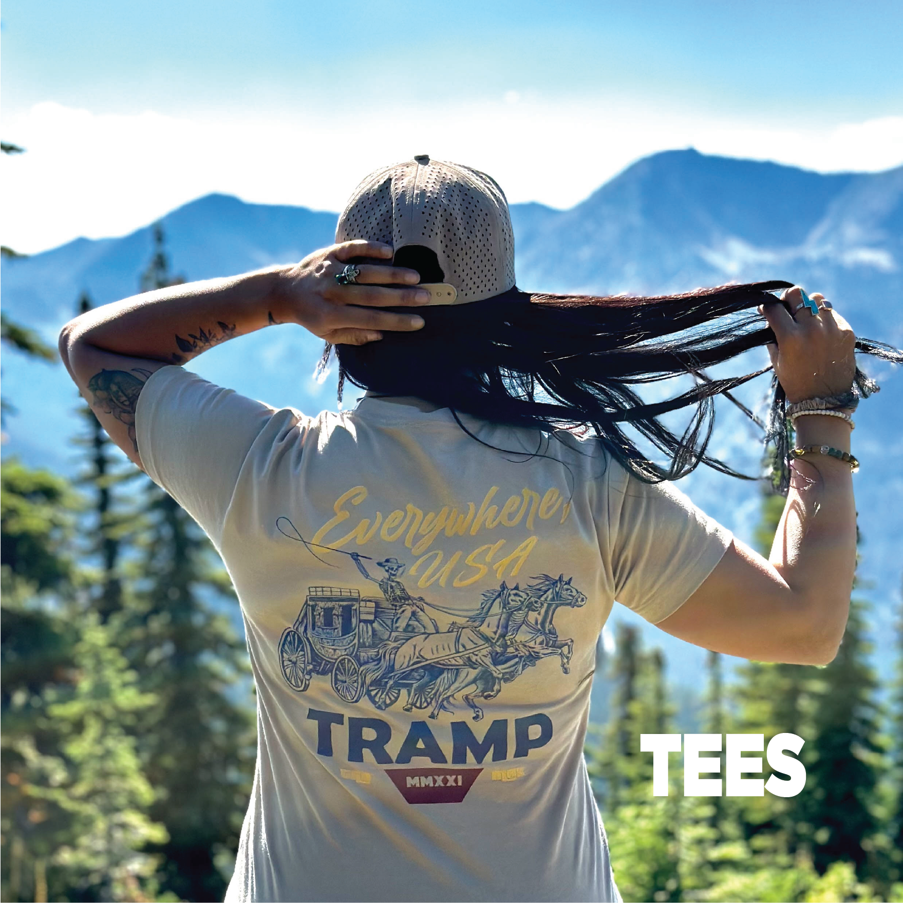 Tees | Blue Collar T-Shirts – Tramp Life Industries