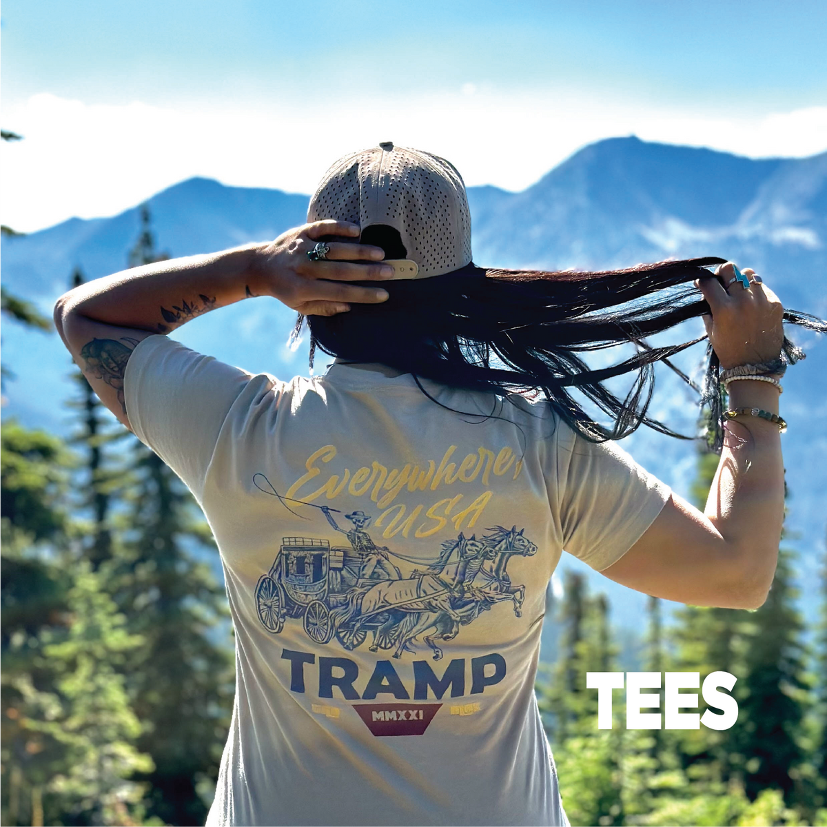 Find durable blue collar t-shirts at Tramp Life. All t-shirts are 60/40 cotton poly and pre shrunk. They are very soft and will last a long time.&nbsp;