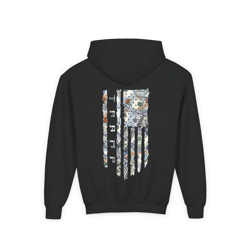 Money Flags Youth Hoodie