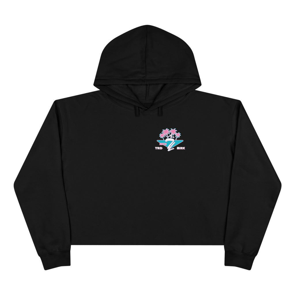 Fast Hands Easy Money Miami Crop Hoodie