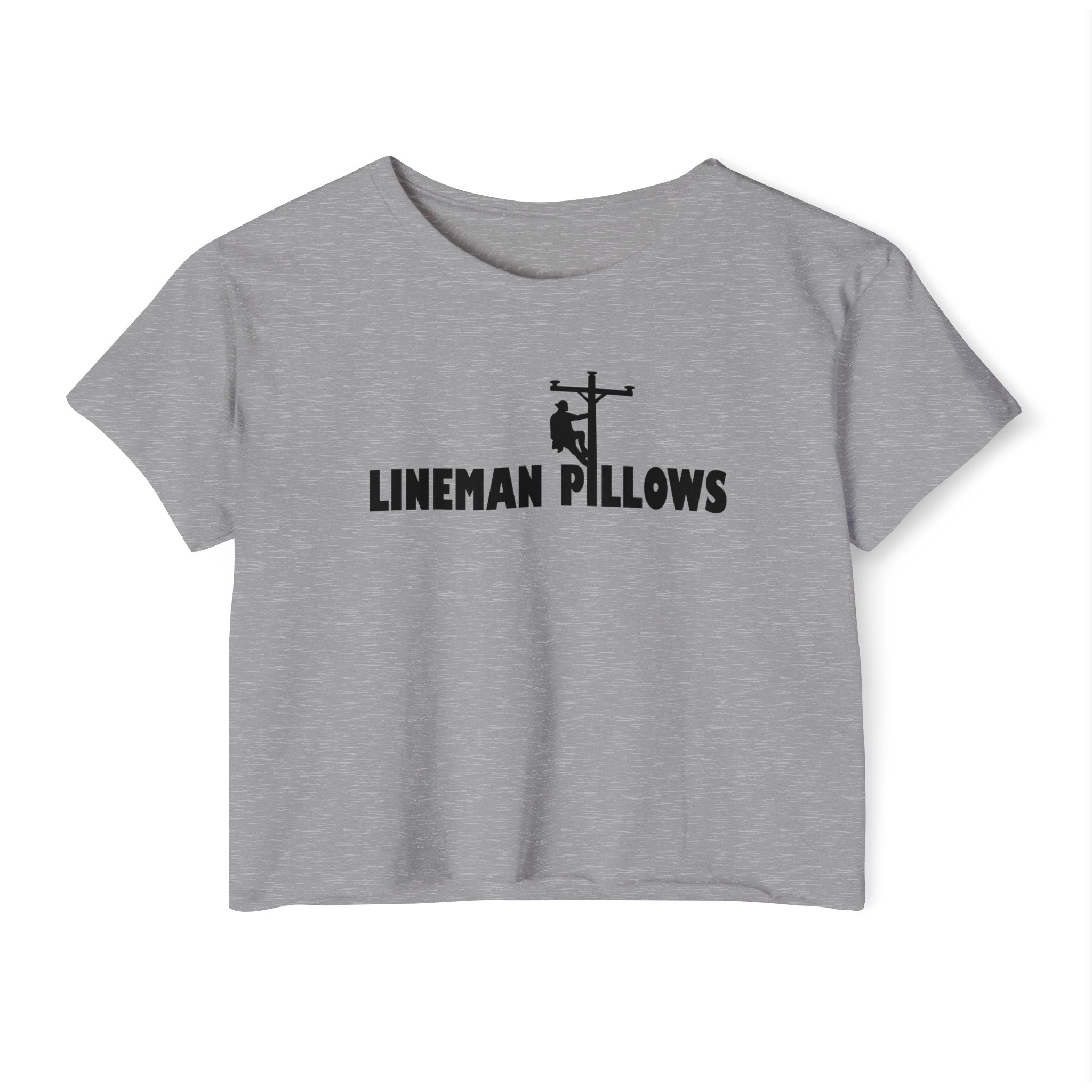 Lineman Pillows Crop Shirt