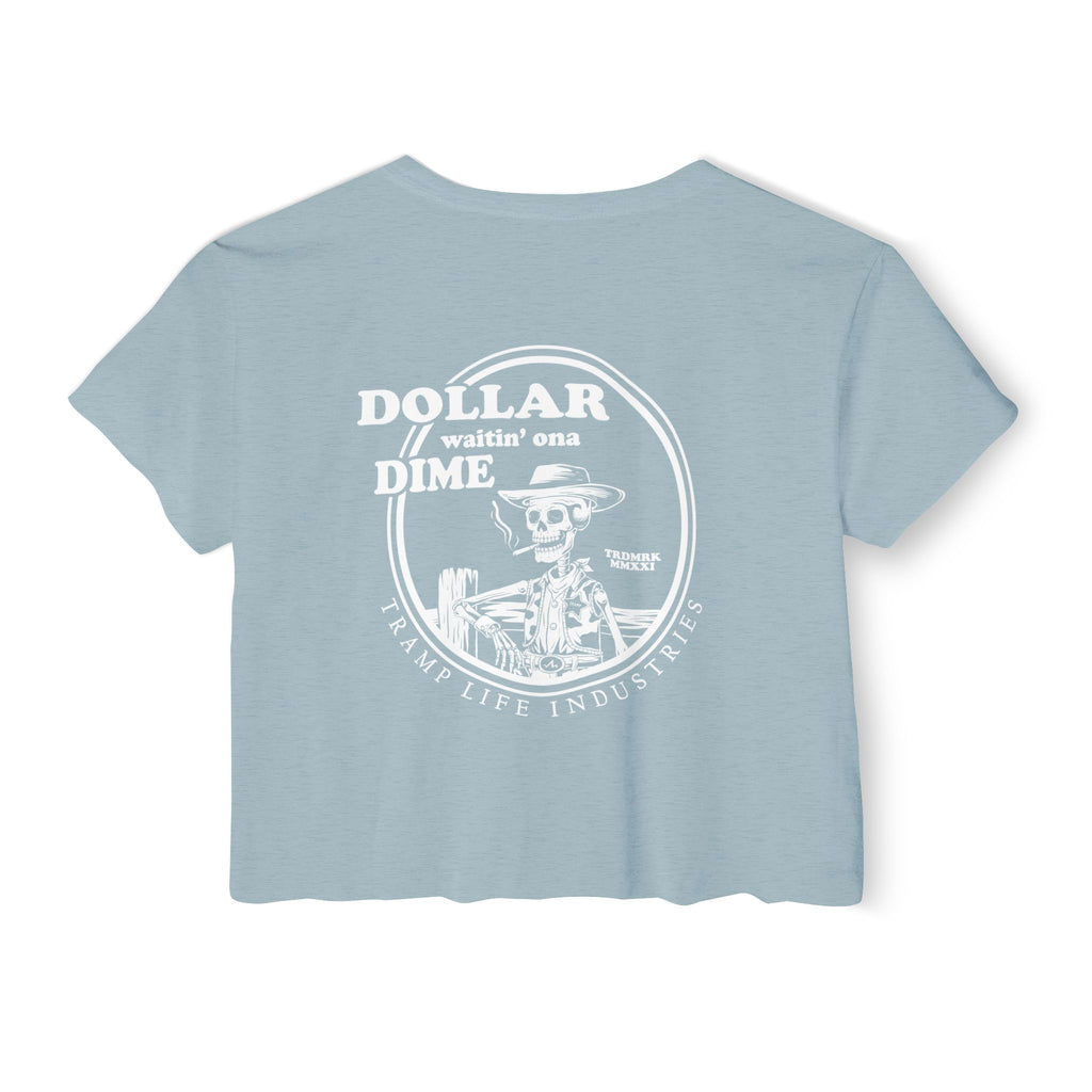 Dollar Waitin' Ona Dime Crop Top
