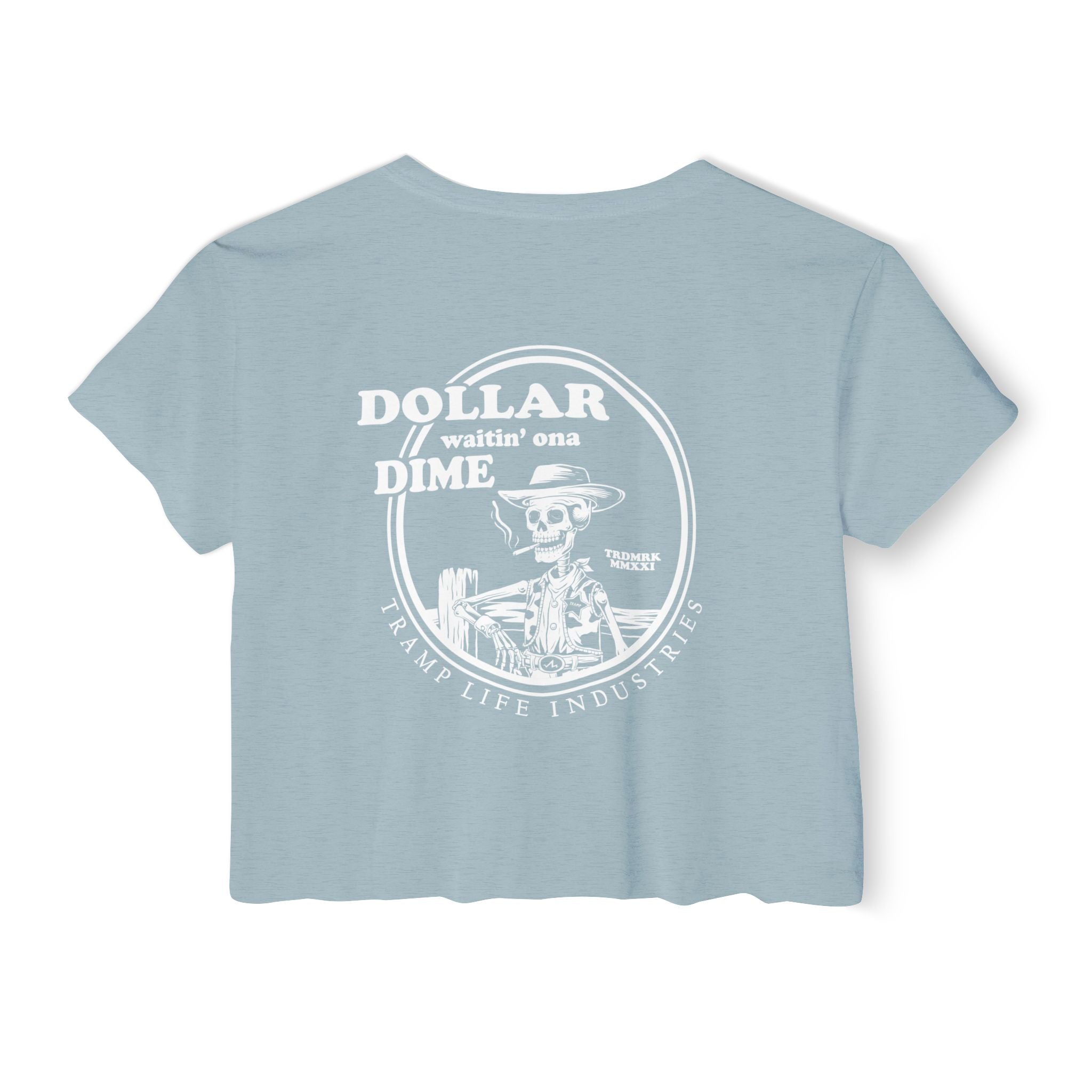 Dollar Waitin' Ona Dime Crop Top