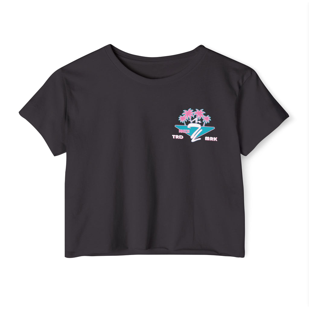 Fast Hands Easy Money Crop Tee