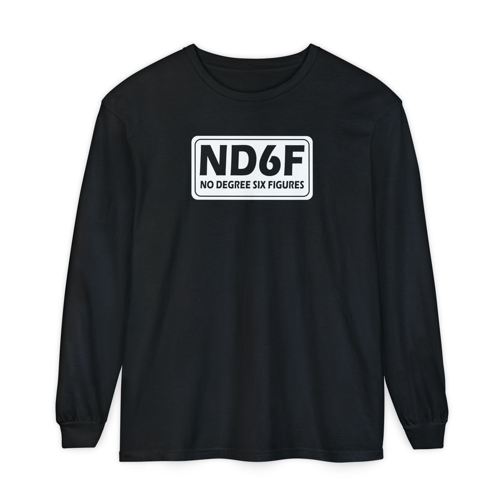 ND6F Long Sleeve-Long-sleeve-Printify-Black-S-TrampLife