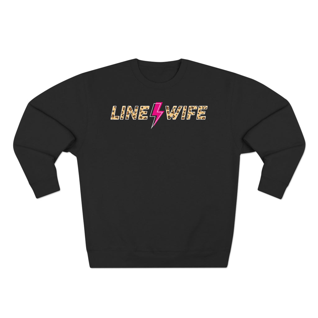 Line Wife Cheetah Crewneck
