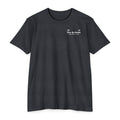 dark gray t shirt from tramp life that says tramp life industries