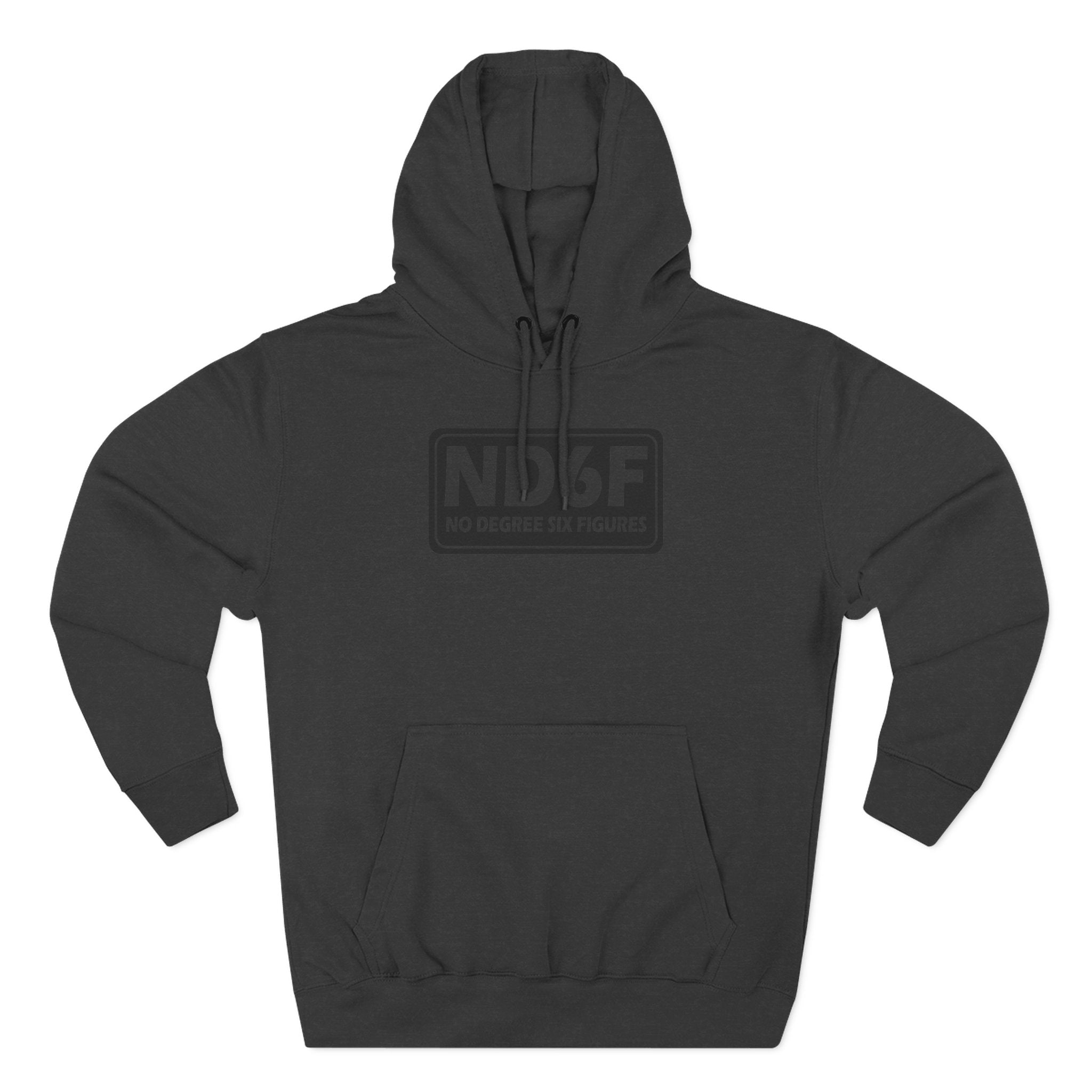 ND6F Hoodie-Hoodie-Printify-S-Charcoal Heather-TrampLife