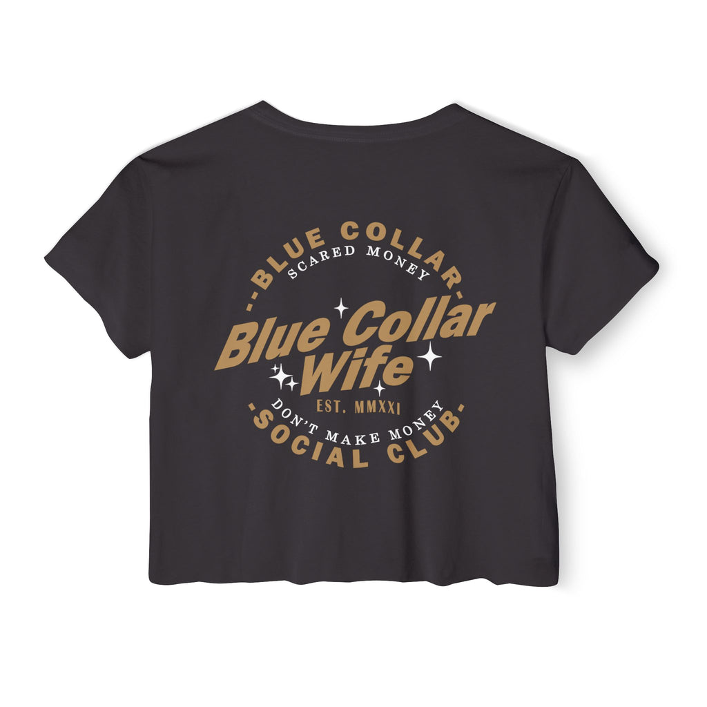 Blue Collar Wife Social Club Women's Crop Top