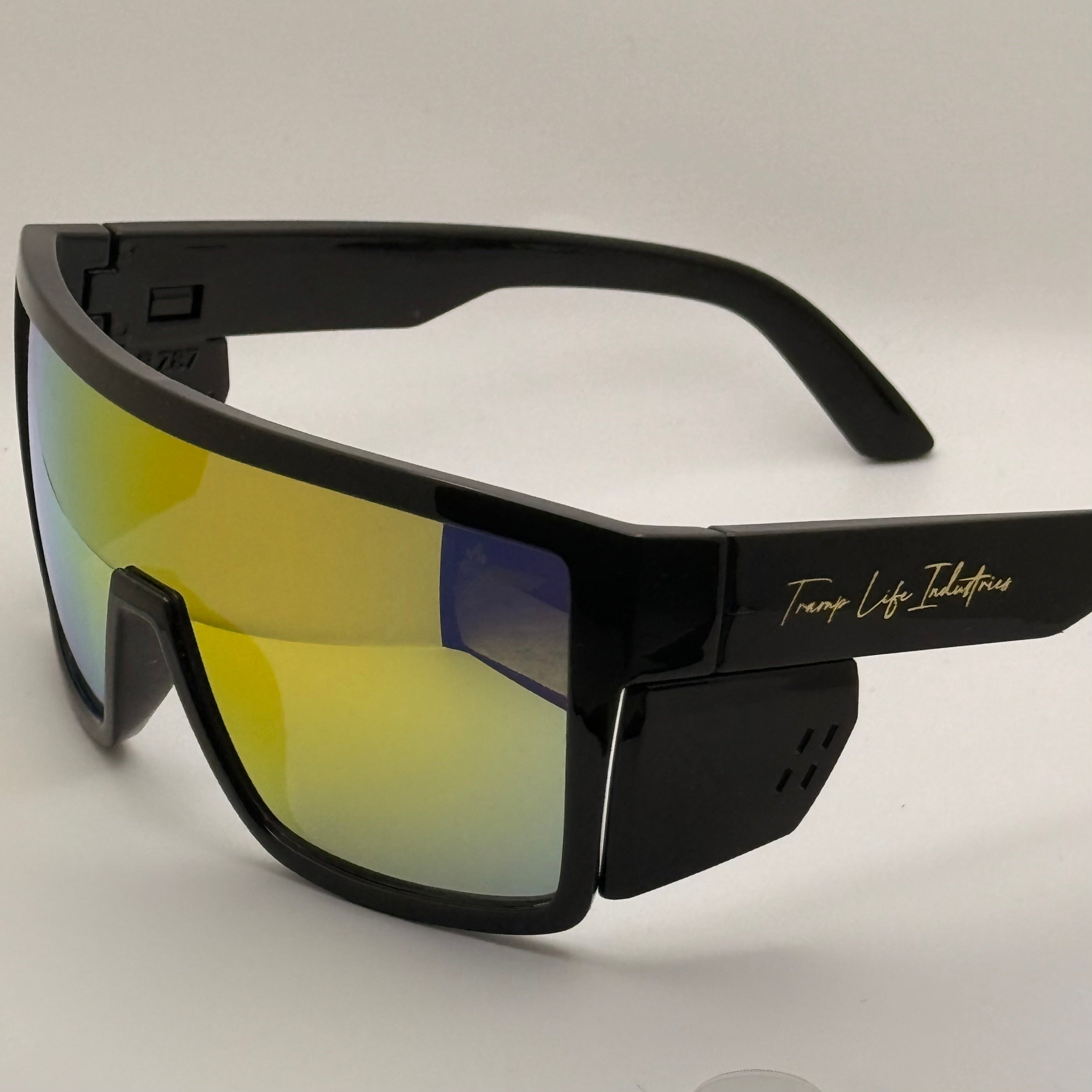 Slicky Gold Safety Glasses