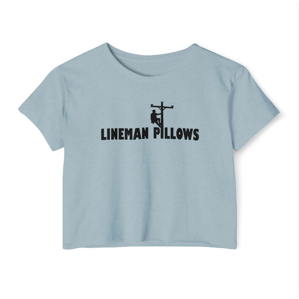 Lineman Pillows Crop Shirt