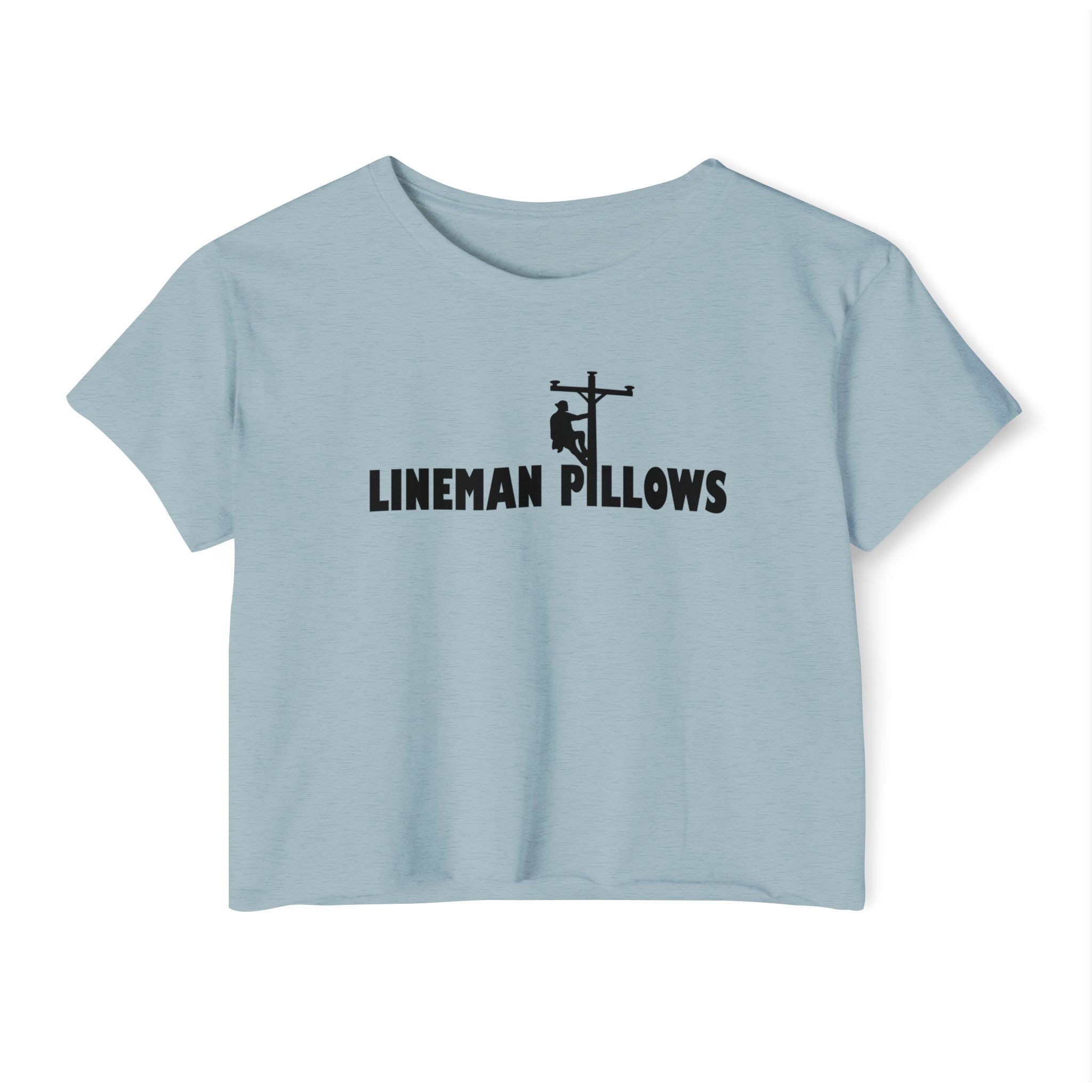 Lineman Pillows Crop Shirt
