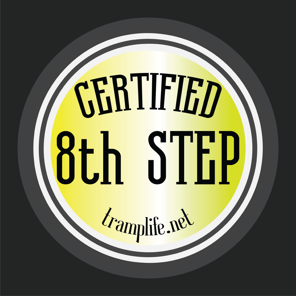 Certified 8th Step Sticker 2x2