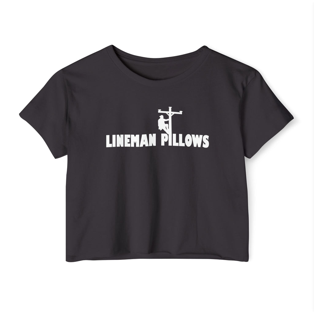 Lineman Pillows Crop Shirt