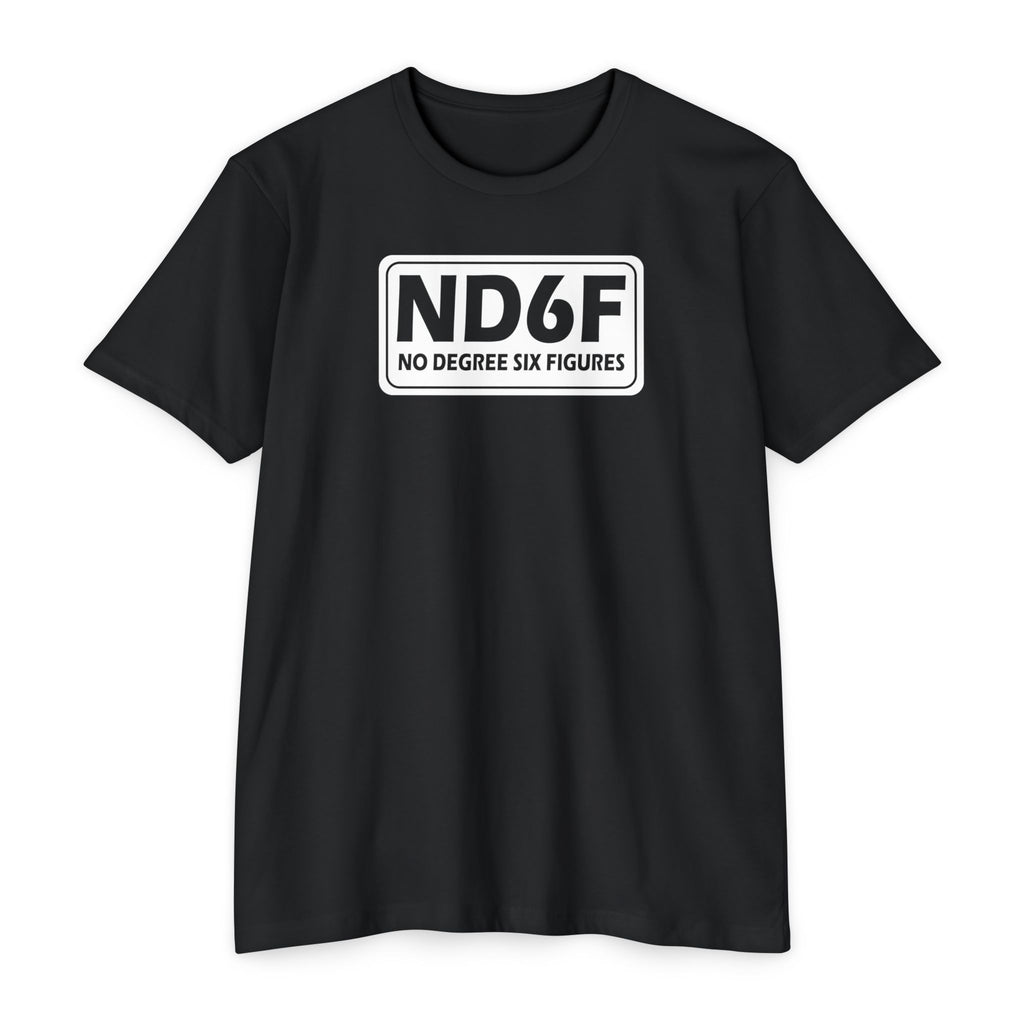 ND6F Tee-T-Shirt-Printify-CVC Black-XS-TrampLife