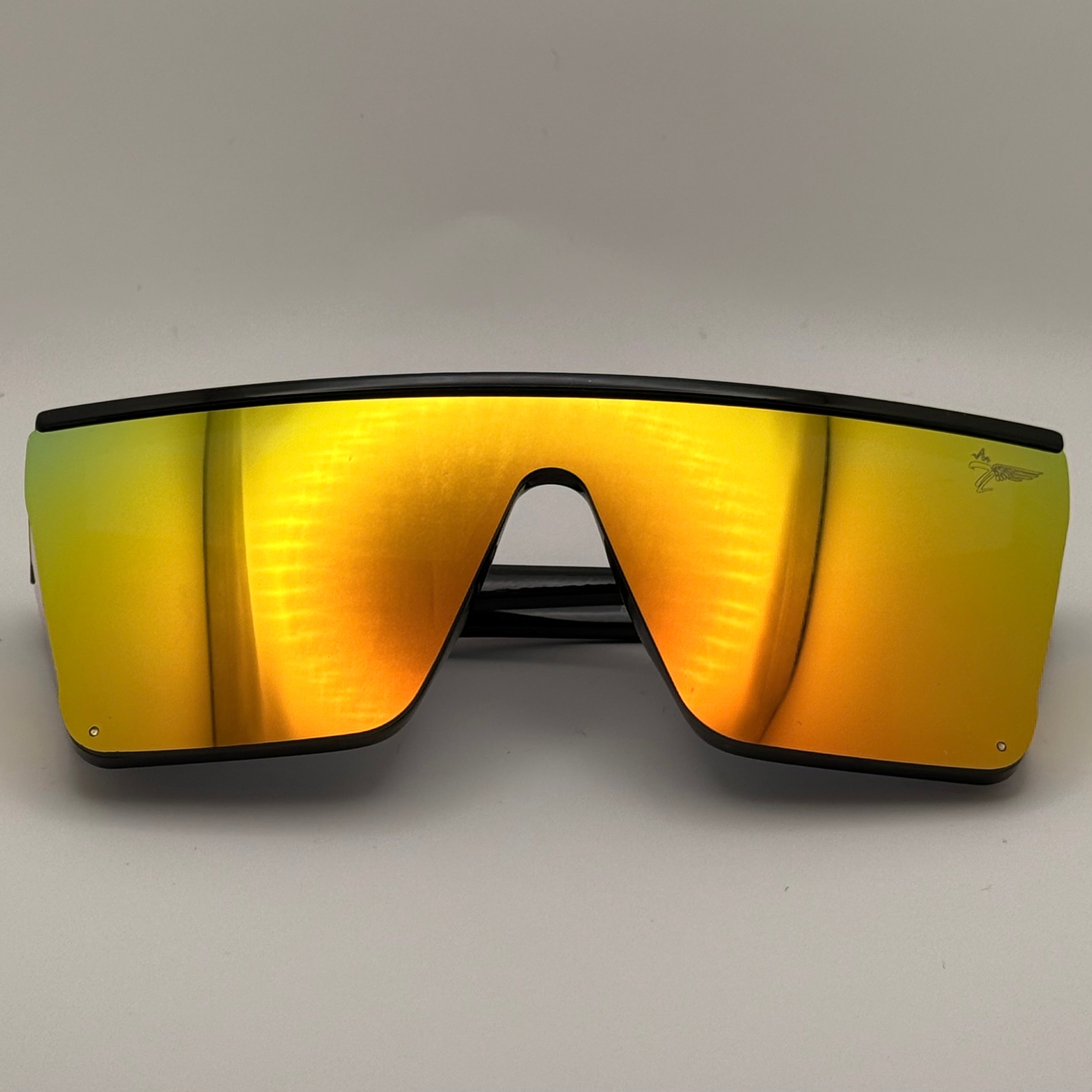 HRZNS Gold Safety Glasses