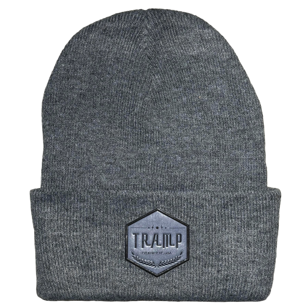 Tramp Gray Hex Beanie