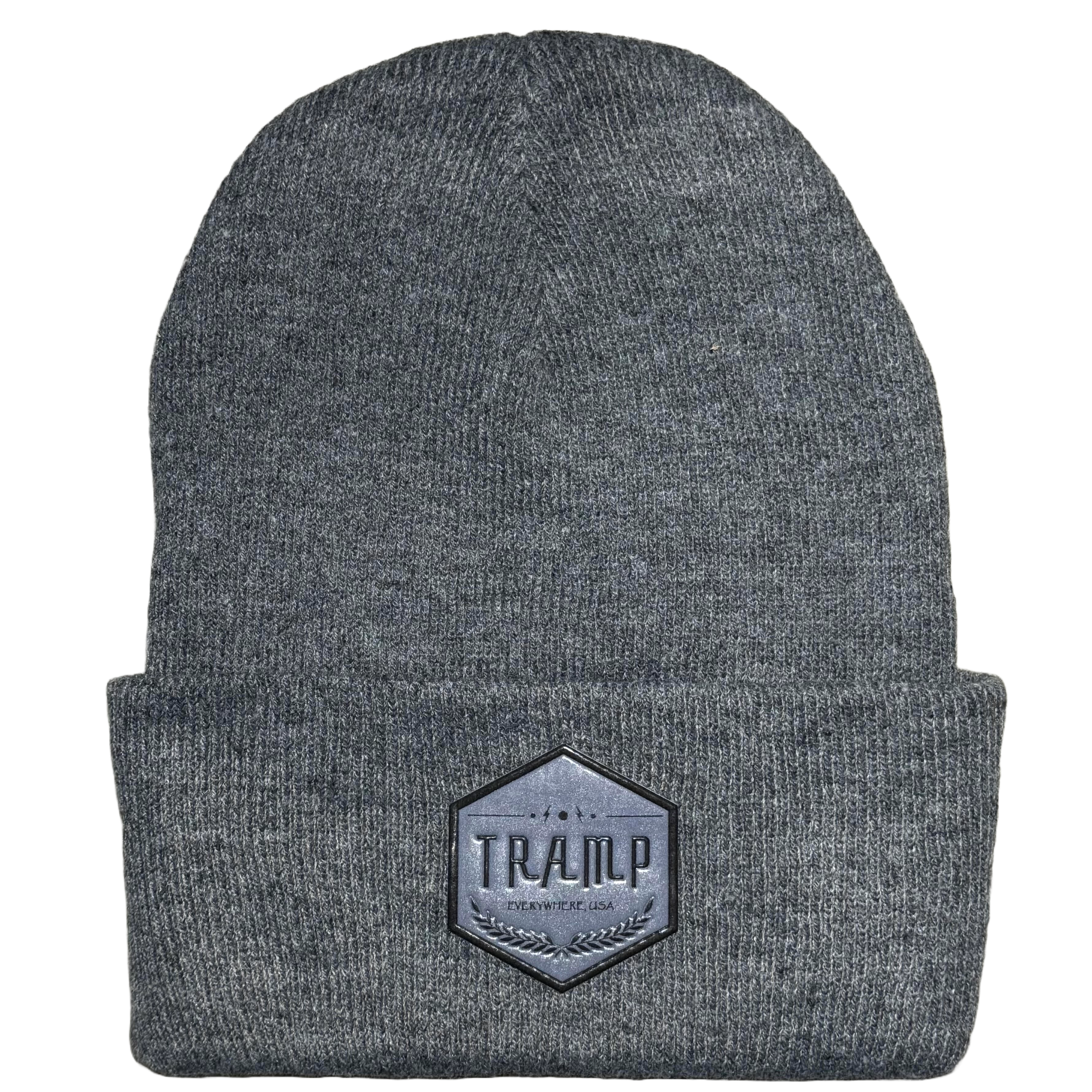 Tramp Gray Hex Beanie