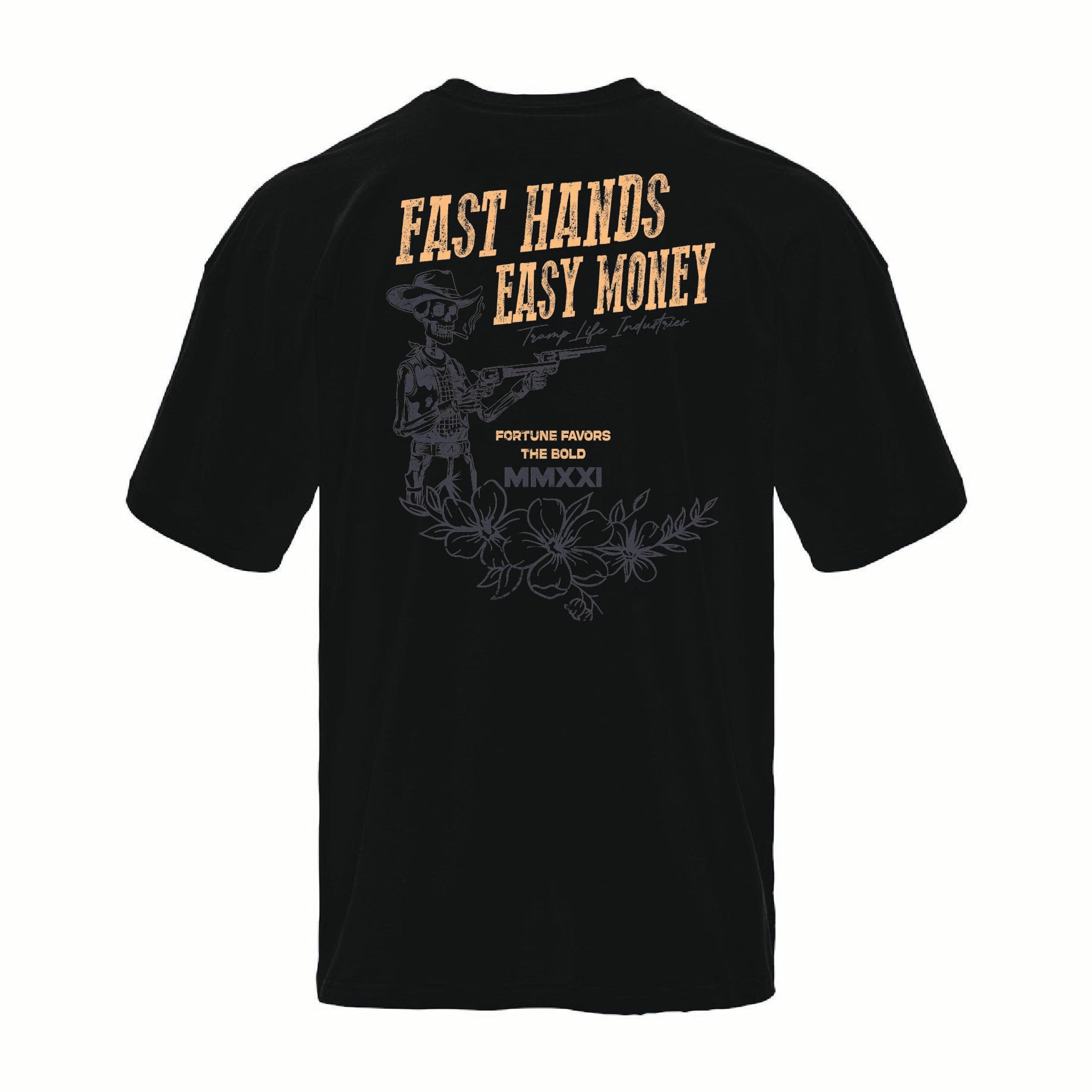 Fast Hands Easy Money Quick Draw Cotton Tee