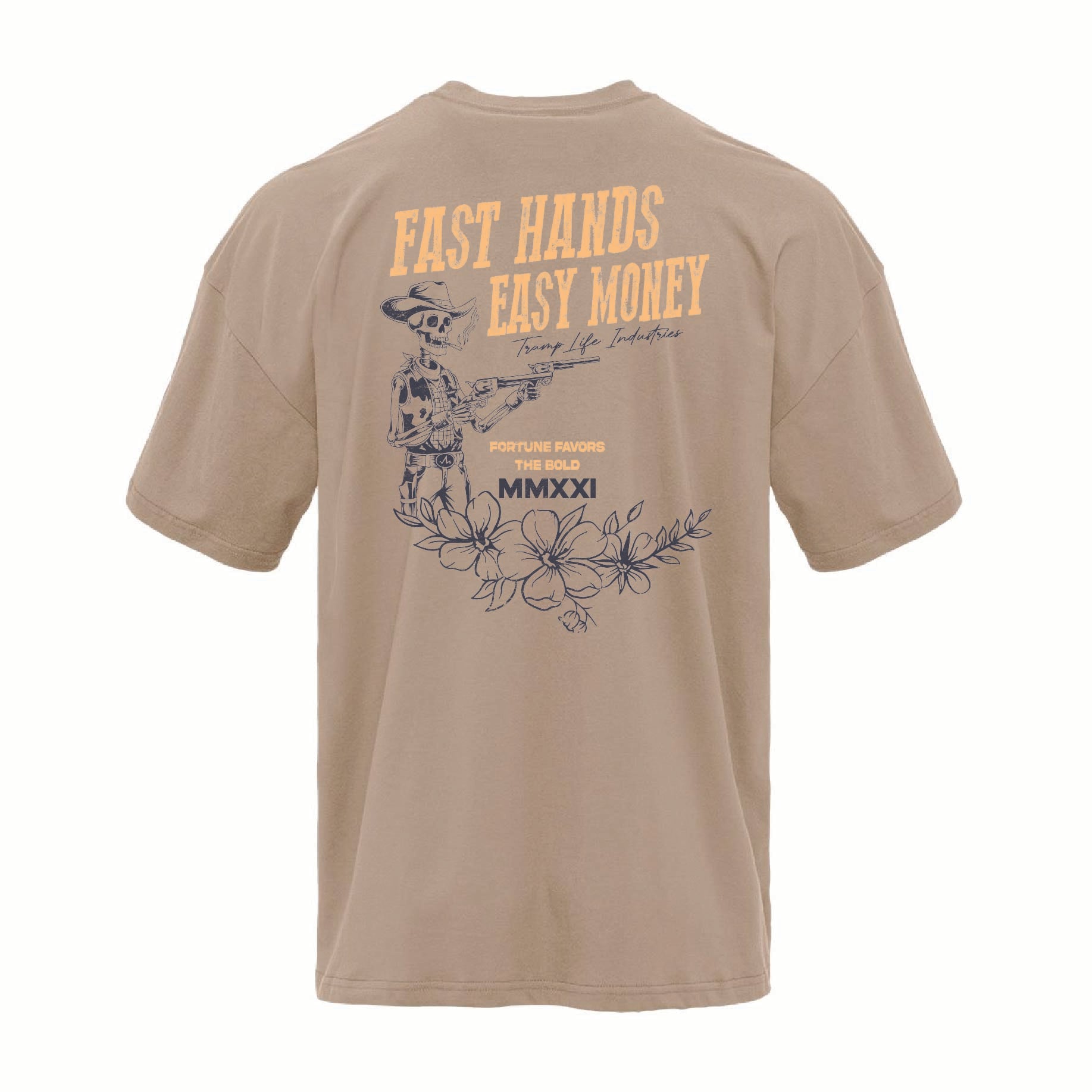 Fast Hands Easy Money Quick Draw Cotton Tee