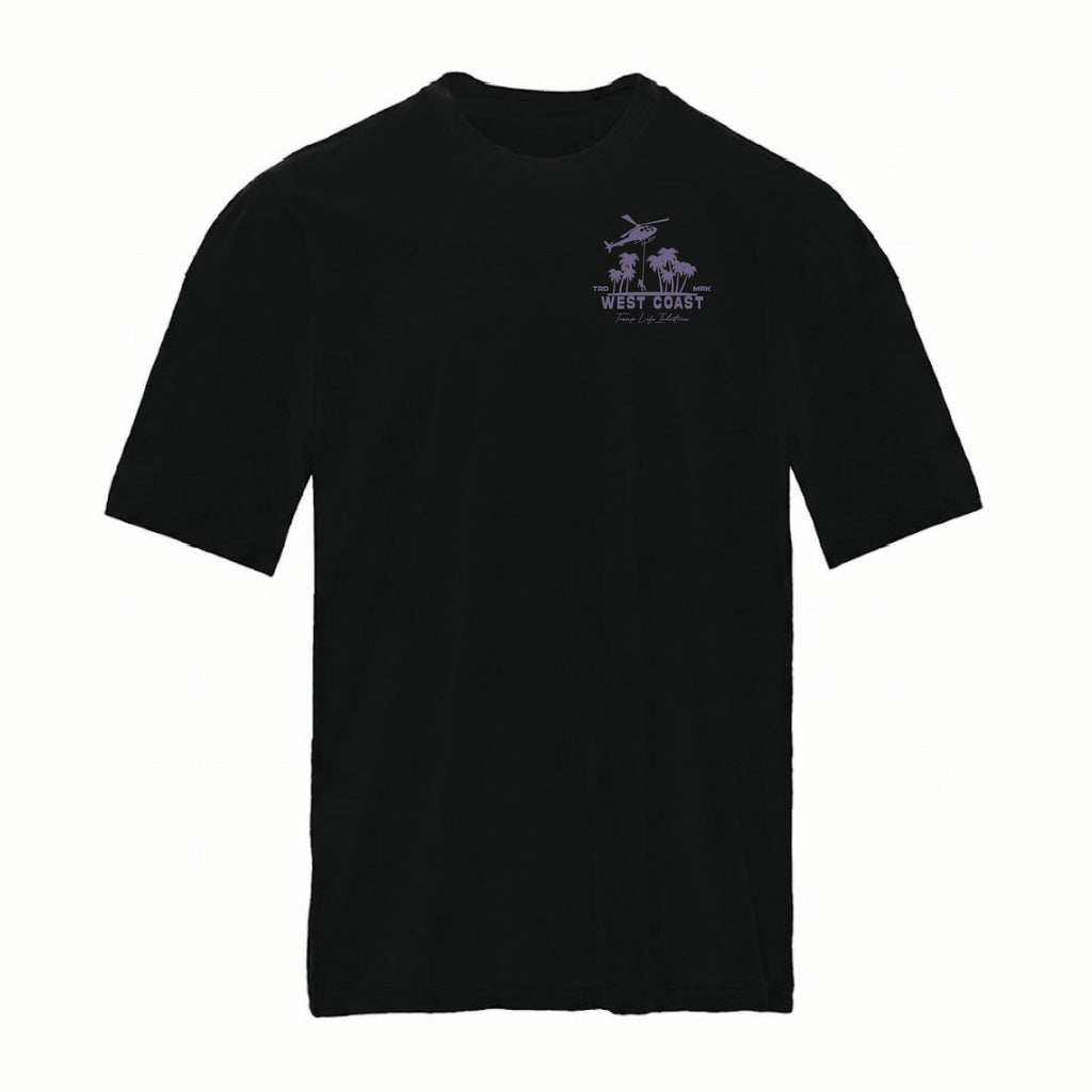 West Coast Long Line Cotton Tee