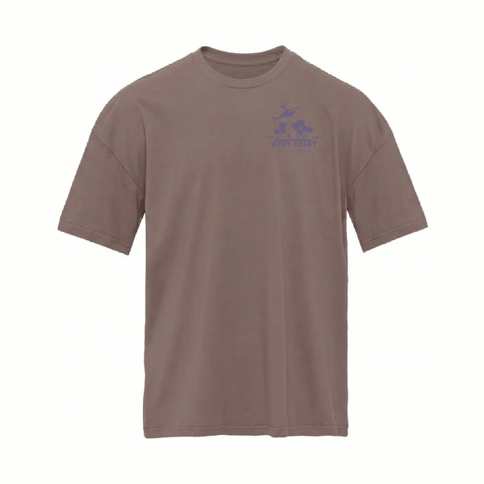 West Coast Long Line Cotton Tee