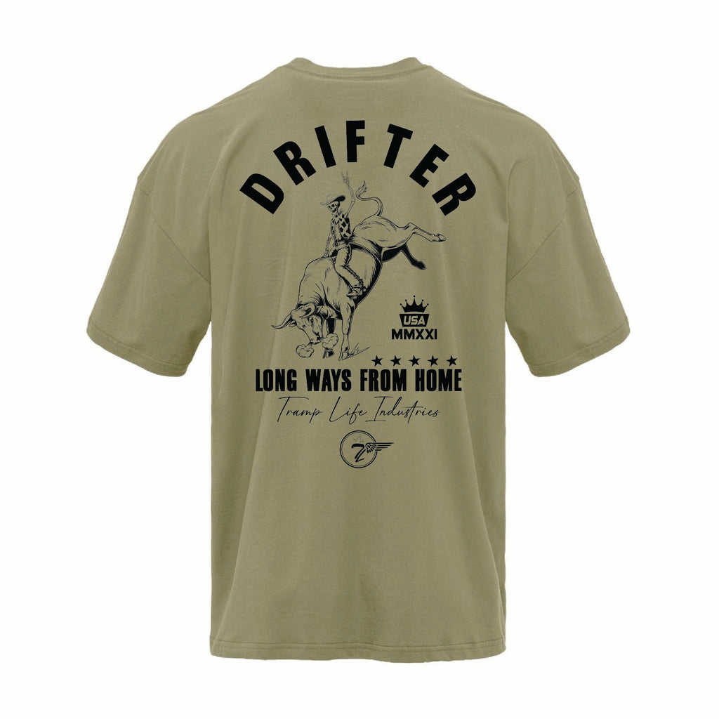 Drifter Bull Oversized Cotton Tee