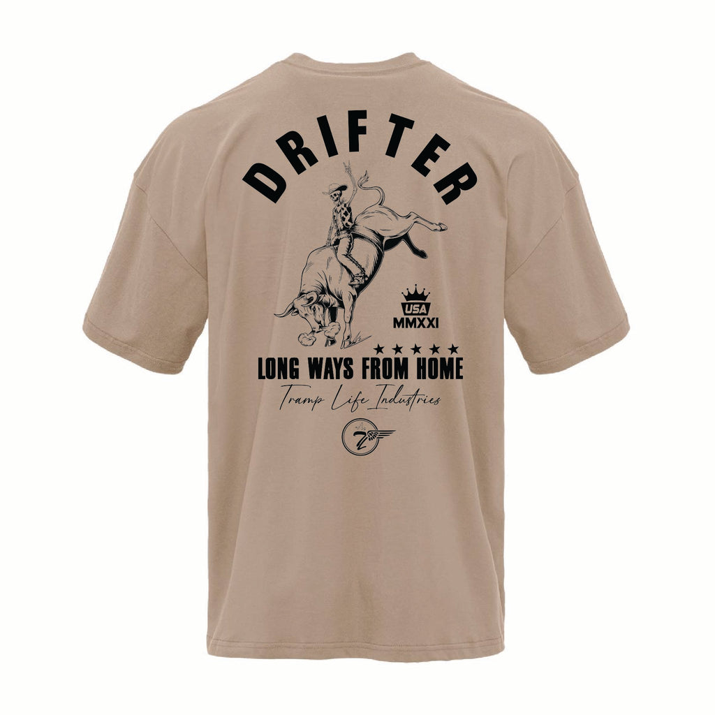 Drifter Bull Oversized Cotton Tee