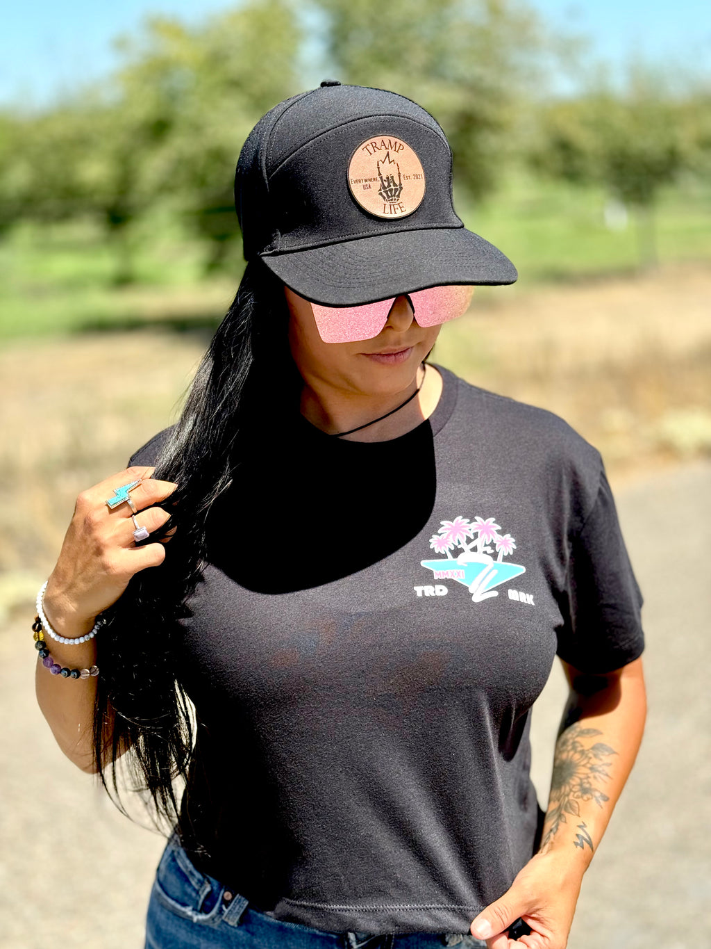 Fast Hands Easy Money Crop Tee