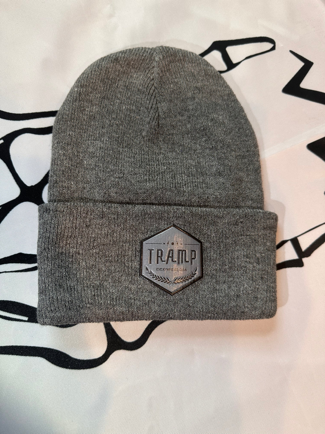 Tramp Gray Hex Beanie