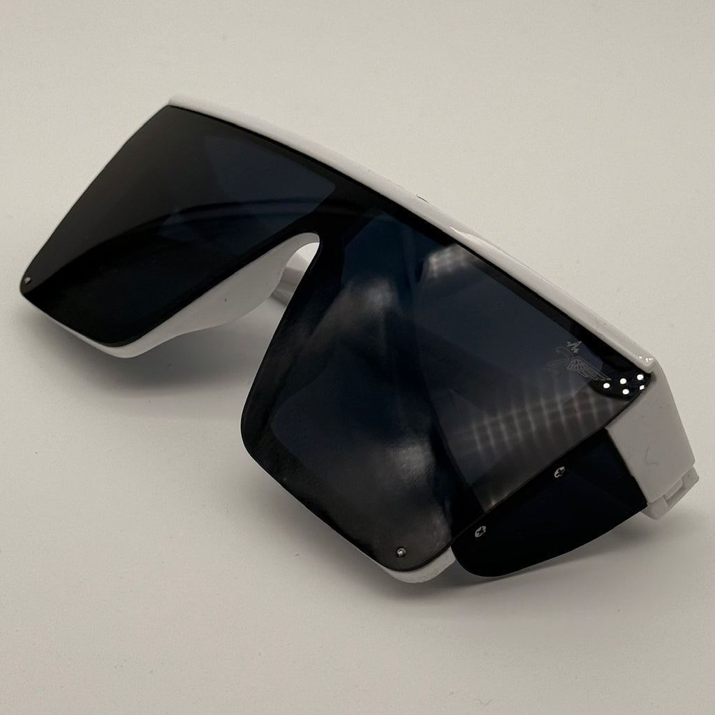 HRZNS White Midnight Safety Glasses