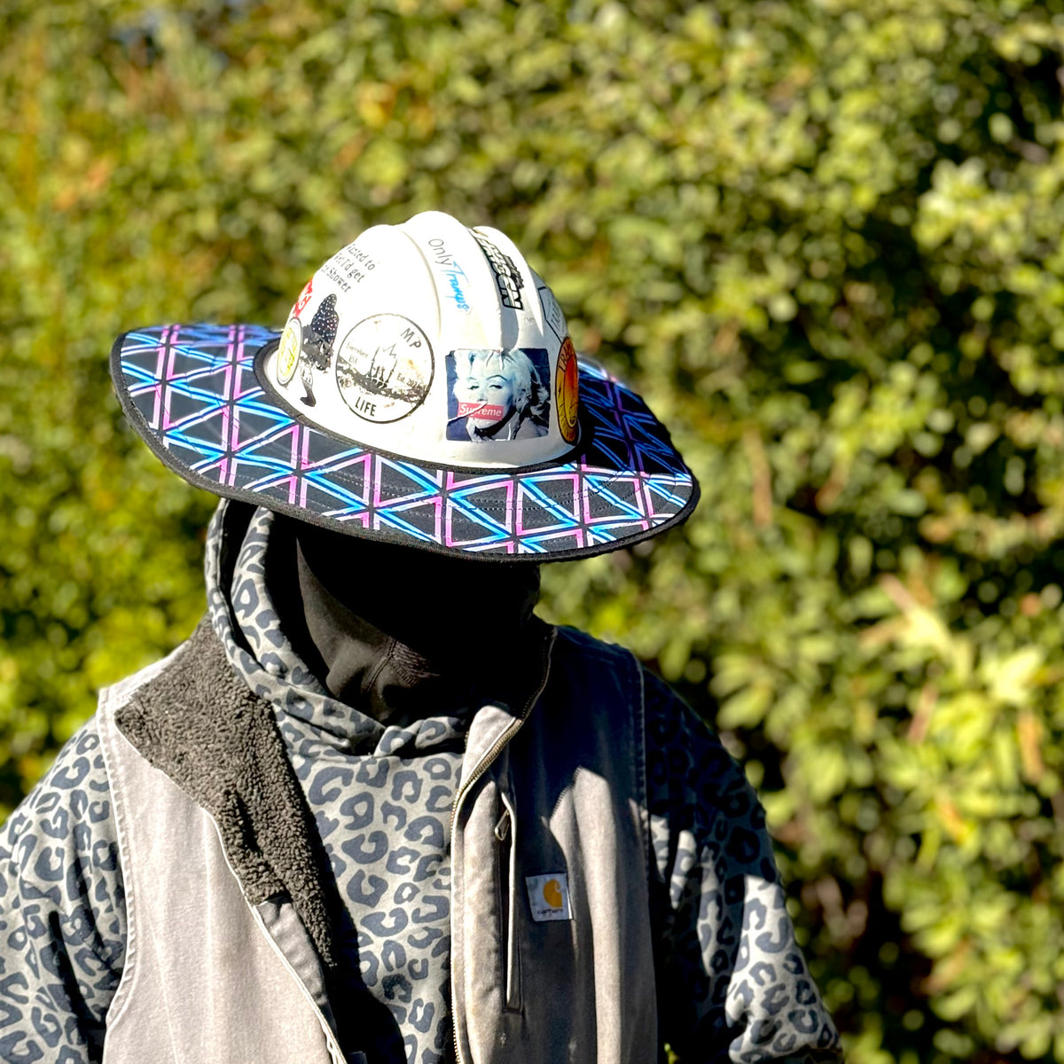 Vapor Glow Dual Hard Hat Sun Shade
