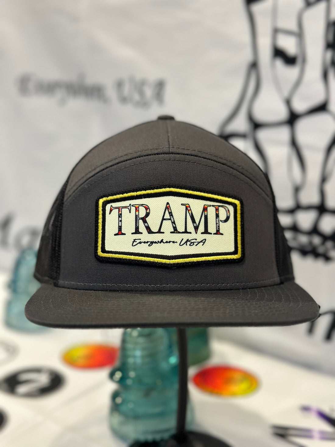 Tramp Yellow Pendleton Flatbill Snapback