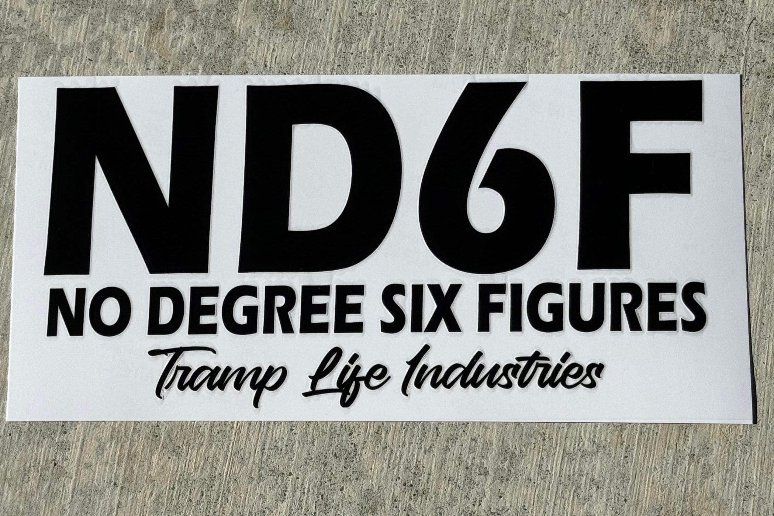 ND6F Transfer Sticker-sticker-TrampLife-Black-TrampLife
