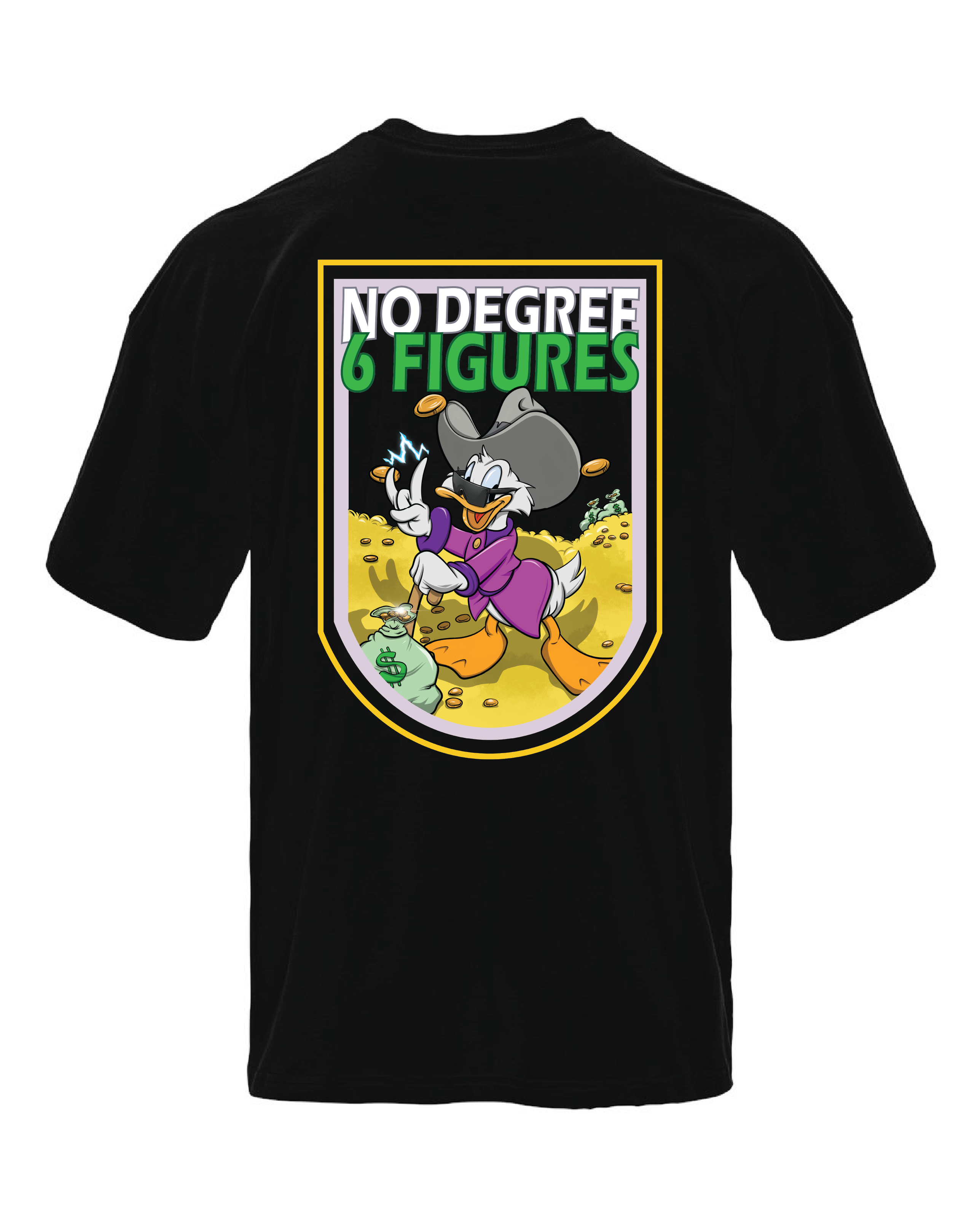 No Degree Duck Oversized Cotton Tee
