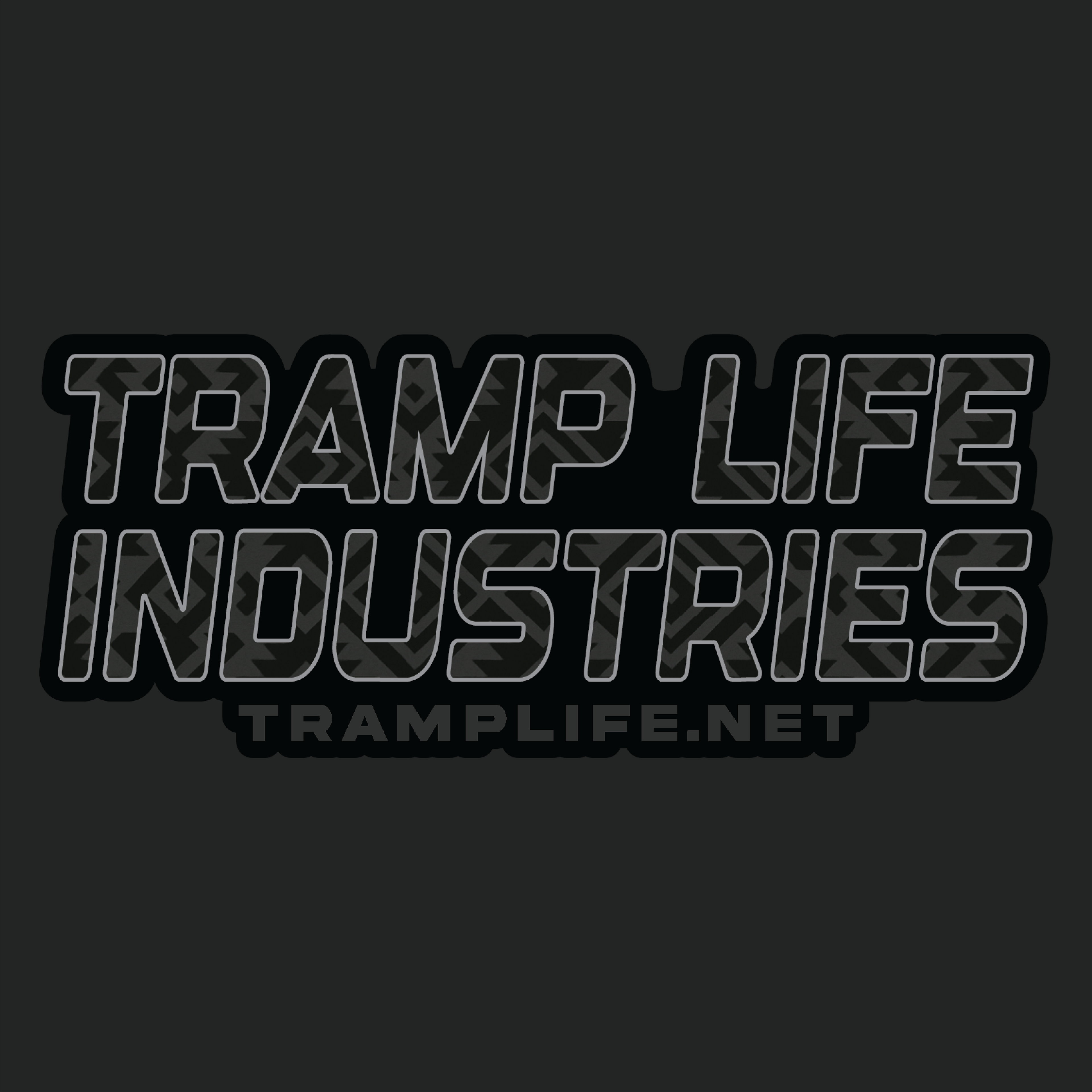 ND6F Black and Gray Pendleton Sticker