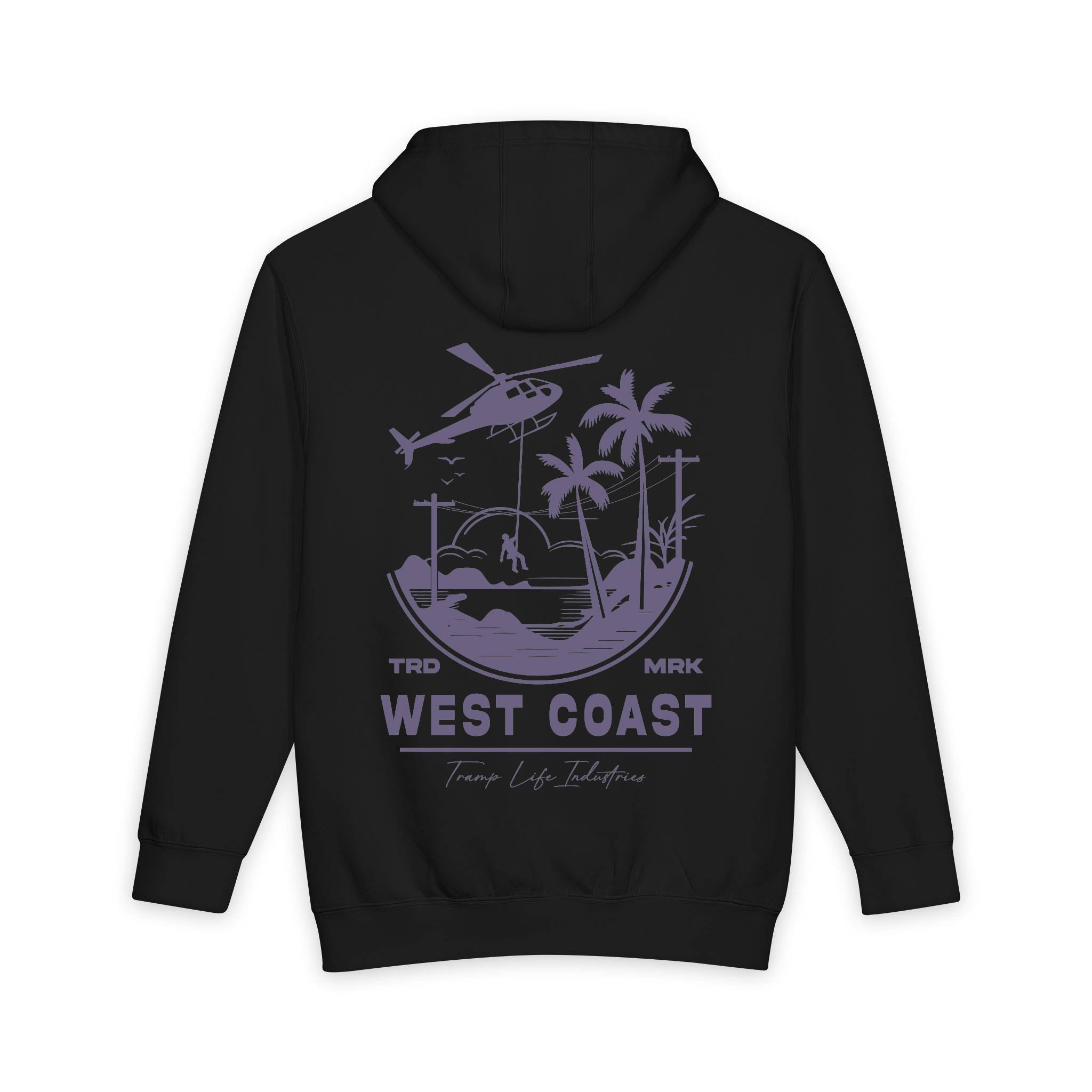 West Coast Long Line Hoodie