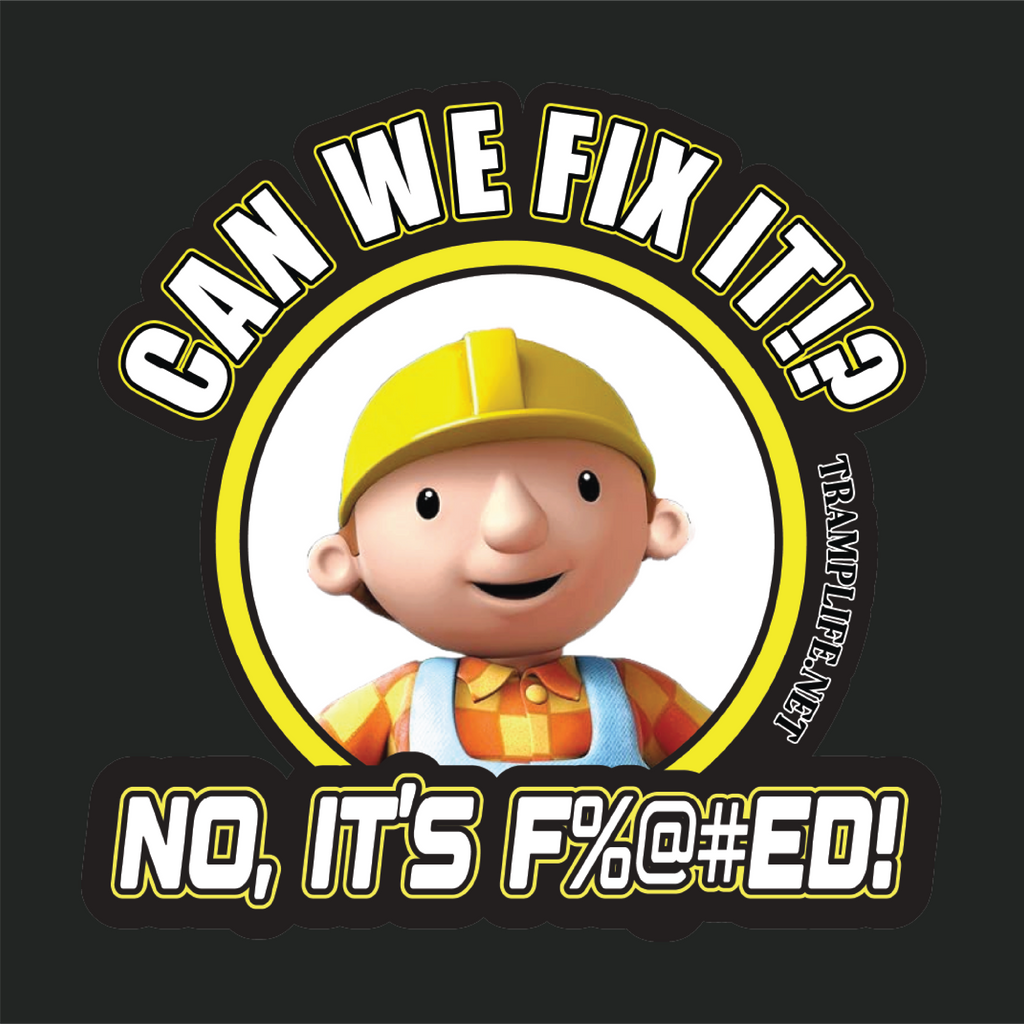 Can We Fix It!? Sticker