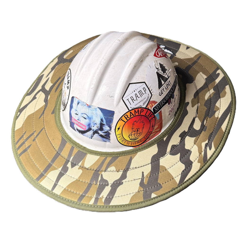 Topland Camo Dual Hard Hat Sun Shade