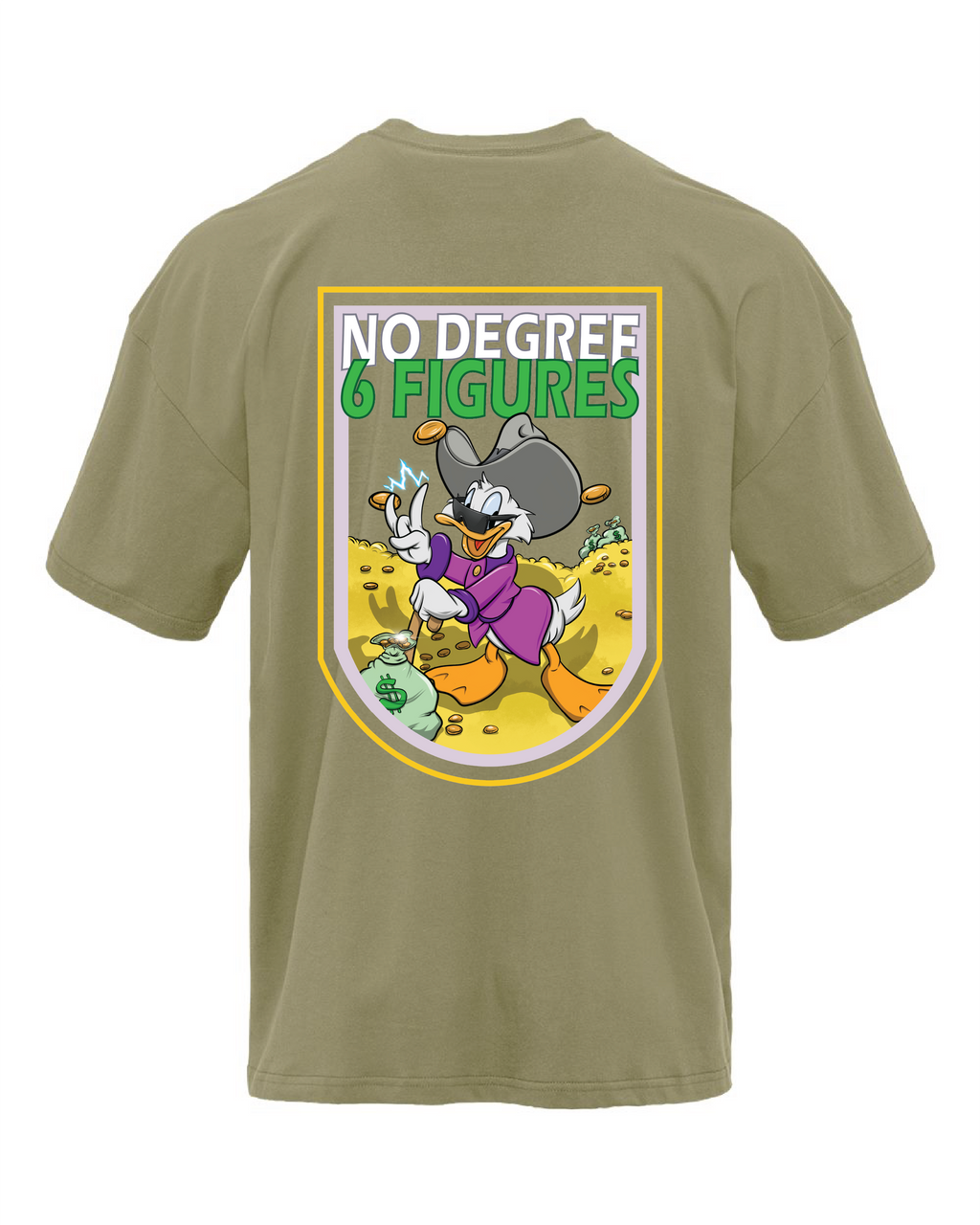 No Degree Duck Oversized Cotton Tee