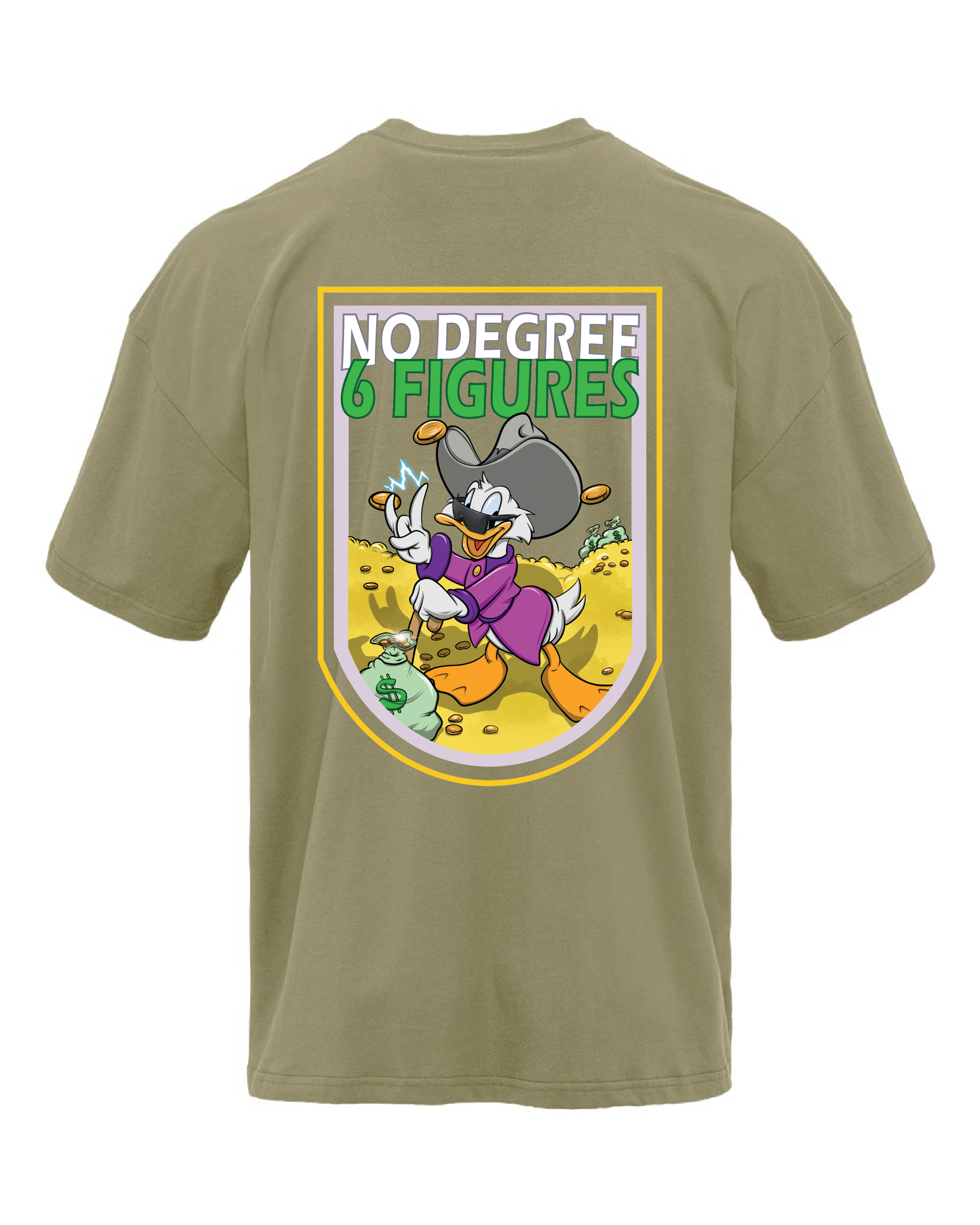 No Degree Duck Oversized Cotton Tee