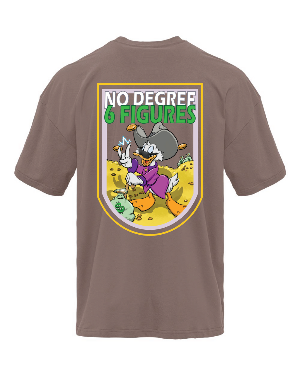 No Degree Duck Oversized Cotton Tee