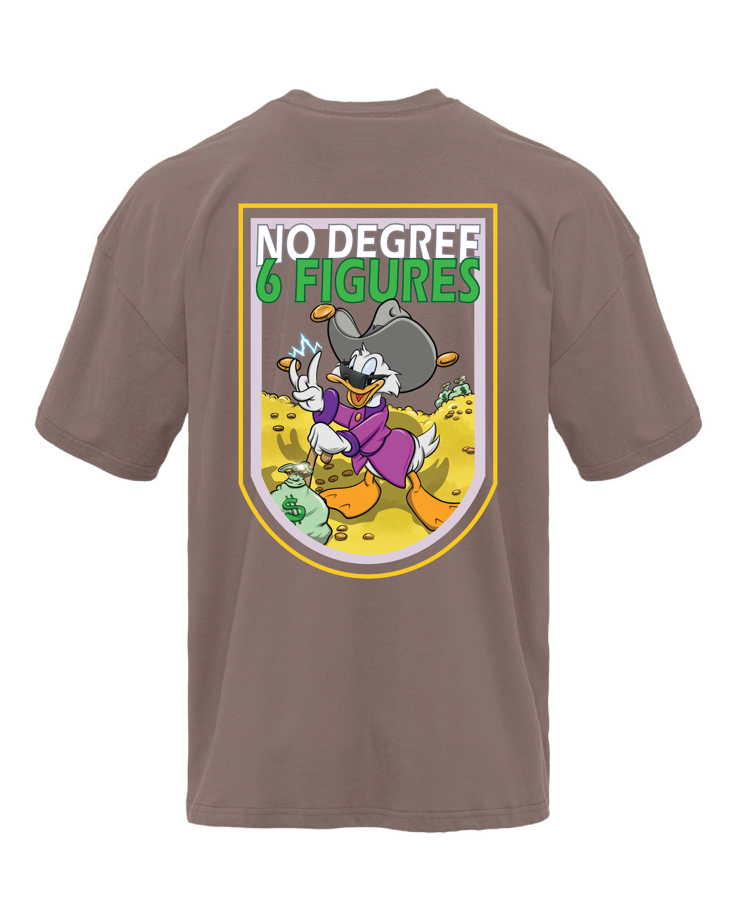No Degree Duck Oversized Cotton Tee