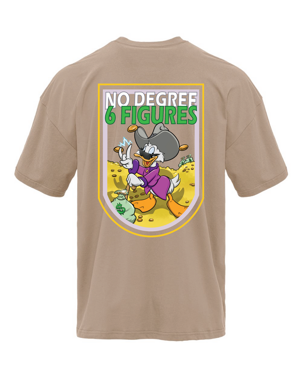 No Degree Duck Oversized Cotton Tee