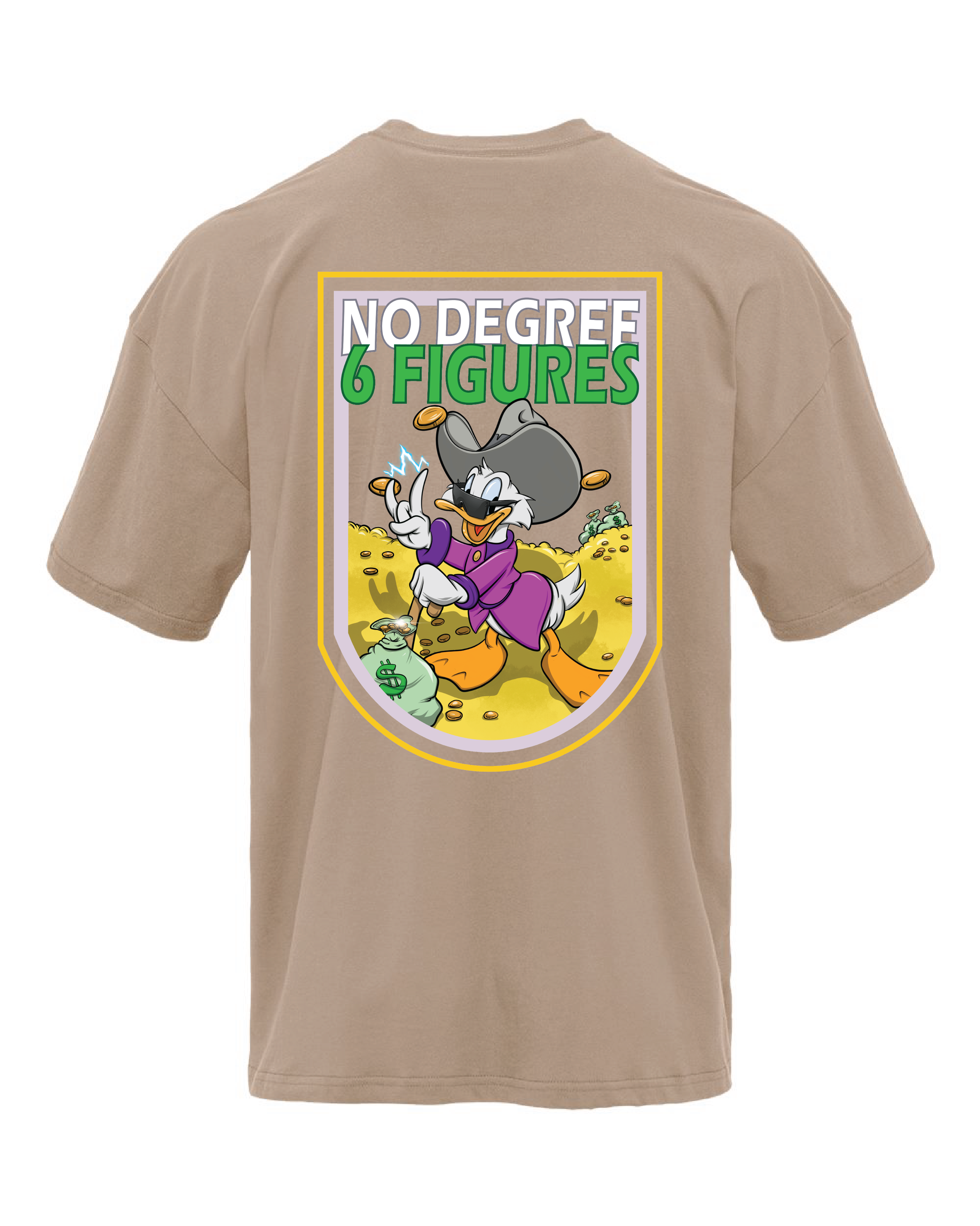 No Degree Duck Oversized Cotton Tee