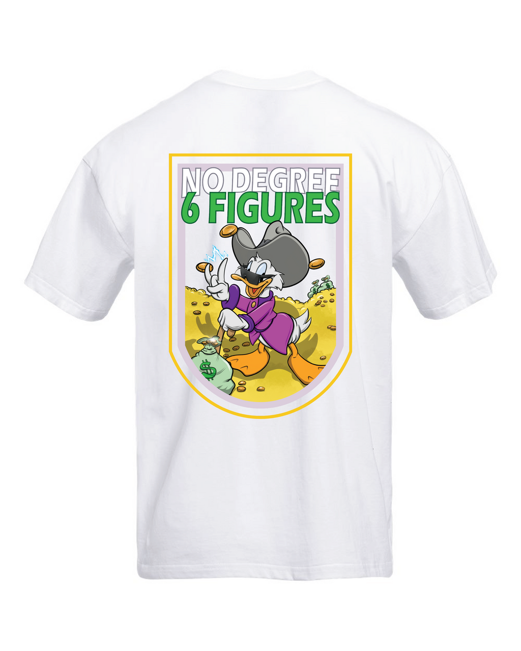 No Degree Duck Oversized Cotton Tee