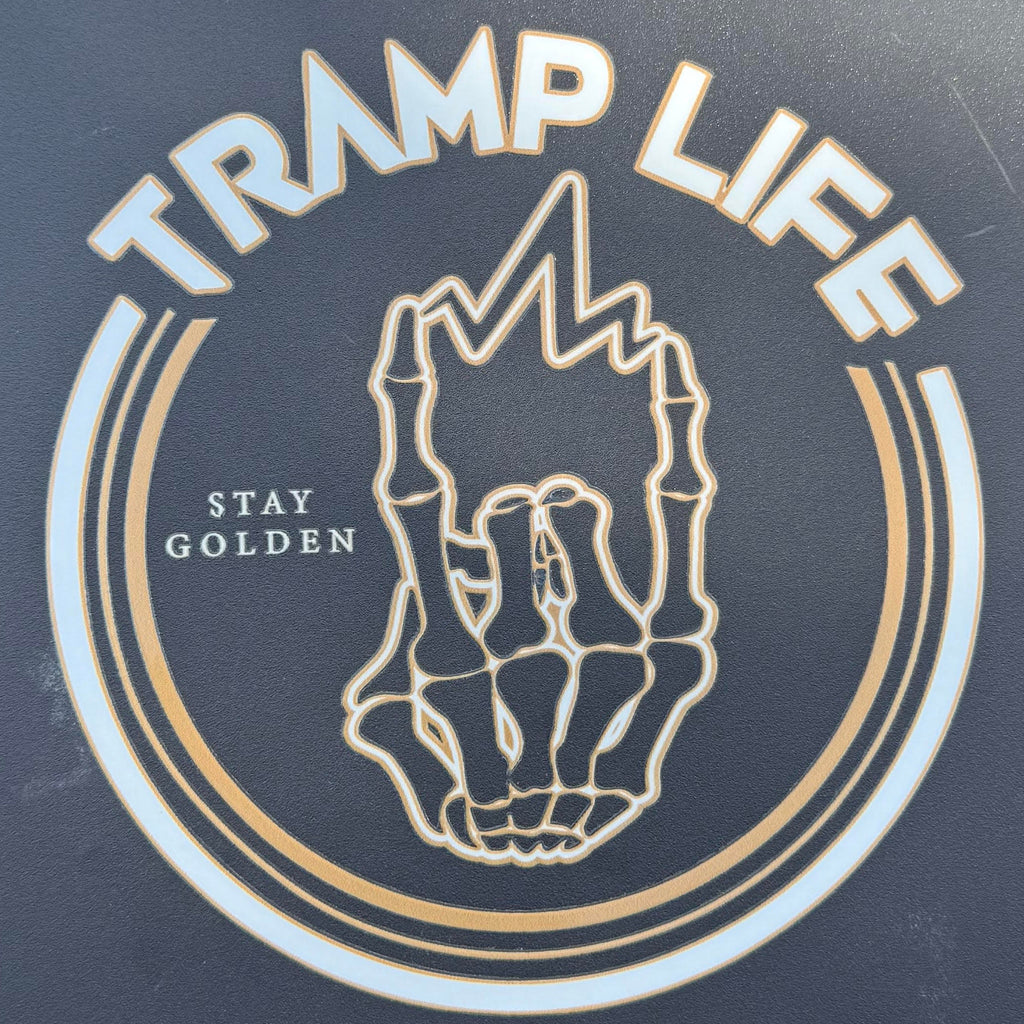 tramp life og transfer sticker

