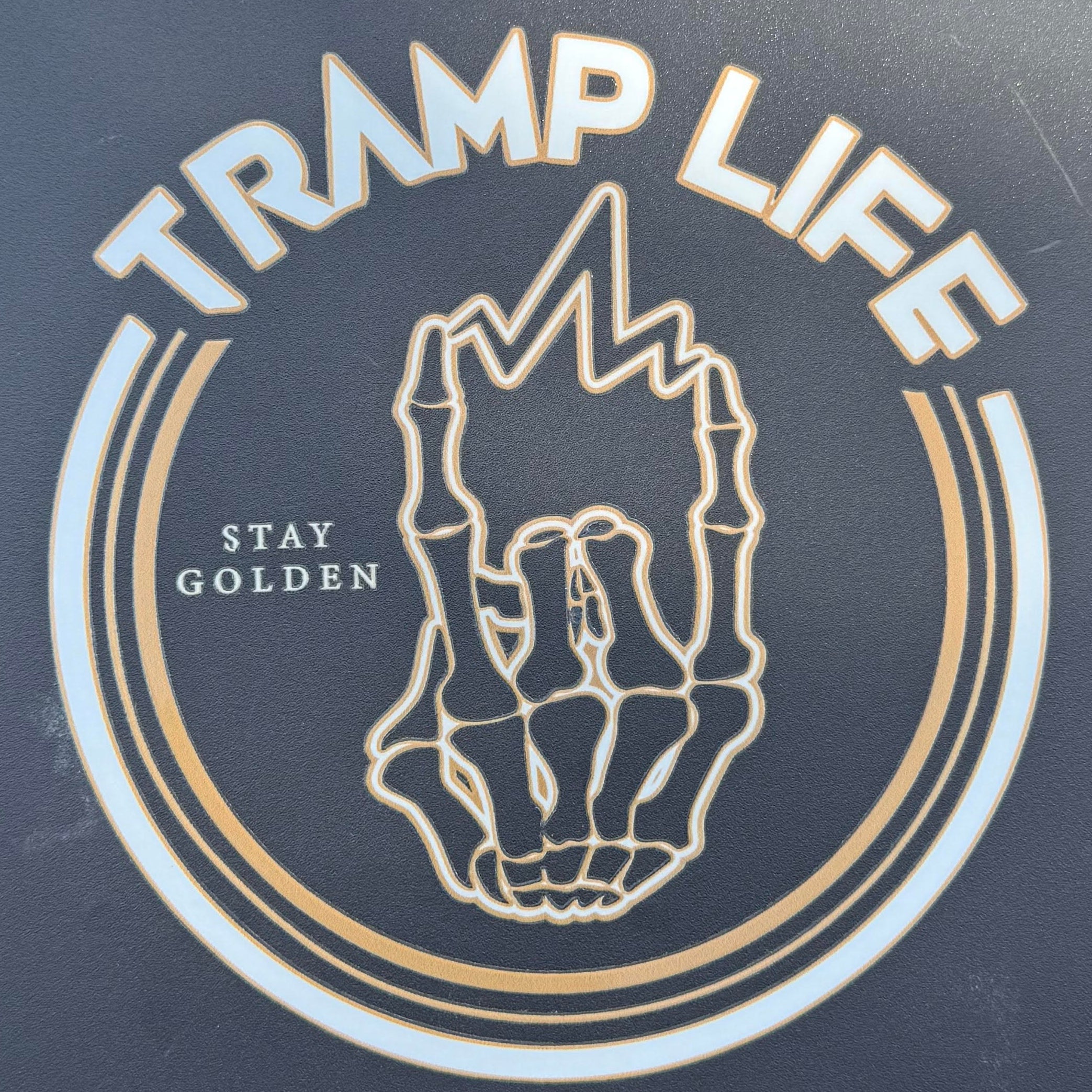 tramp life og transfer sticker

